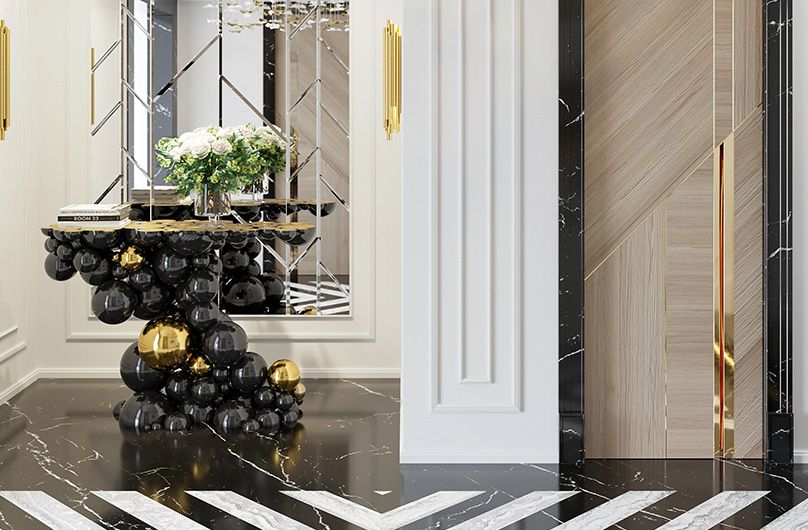 Пентхаус haute couture с предметами Covet House Освещение DelightFULL в интерьере